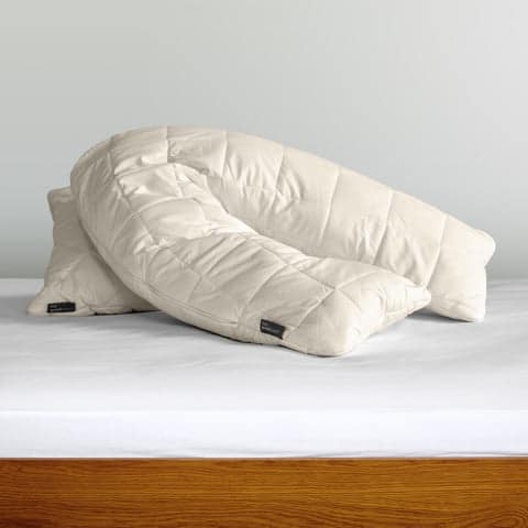 v shaped wool washable pillow