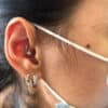 Earing for pierced ears