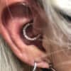 gold for pierced ear