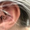 female ear rings for migraine patients