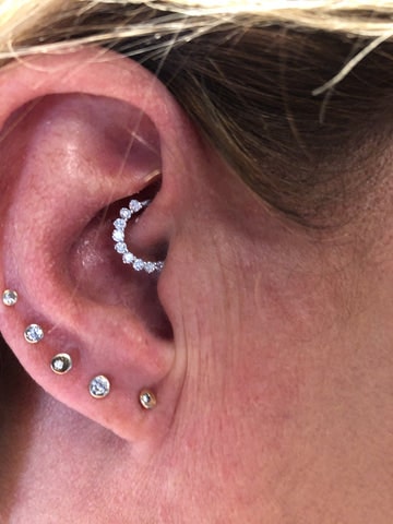 ear rings by daith