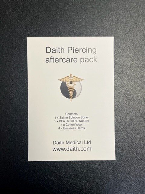 Daith Medical Ltd Aftercare Pack